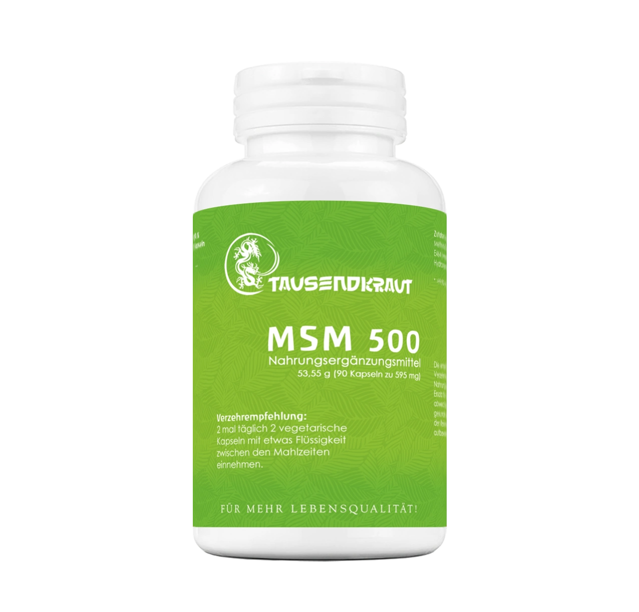 MSM 500 (90 Kapseln) MSM 500 (90 Kapseln)