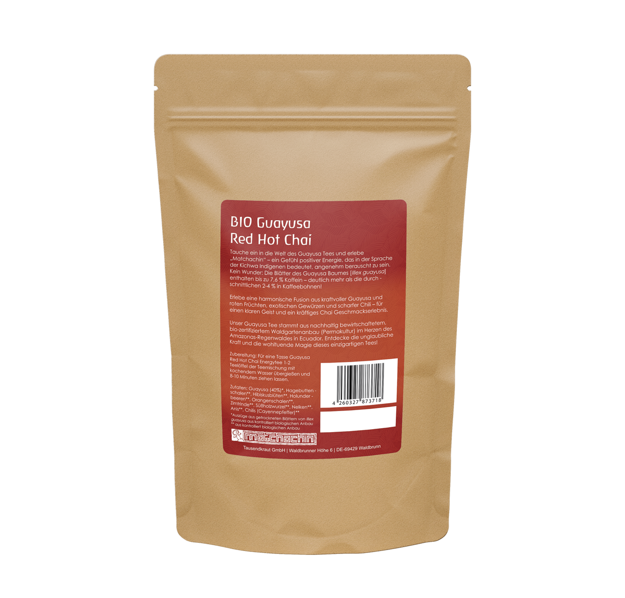 Guayusa Red Hot Chai BIO (100g)