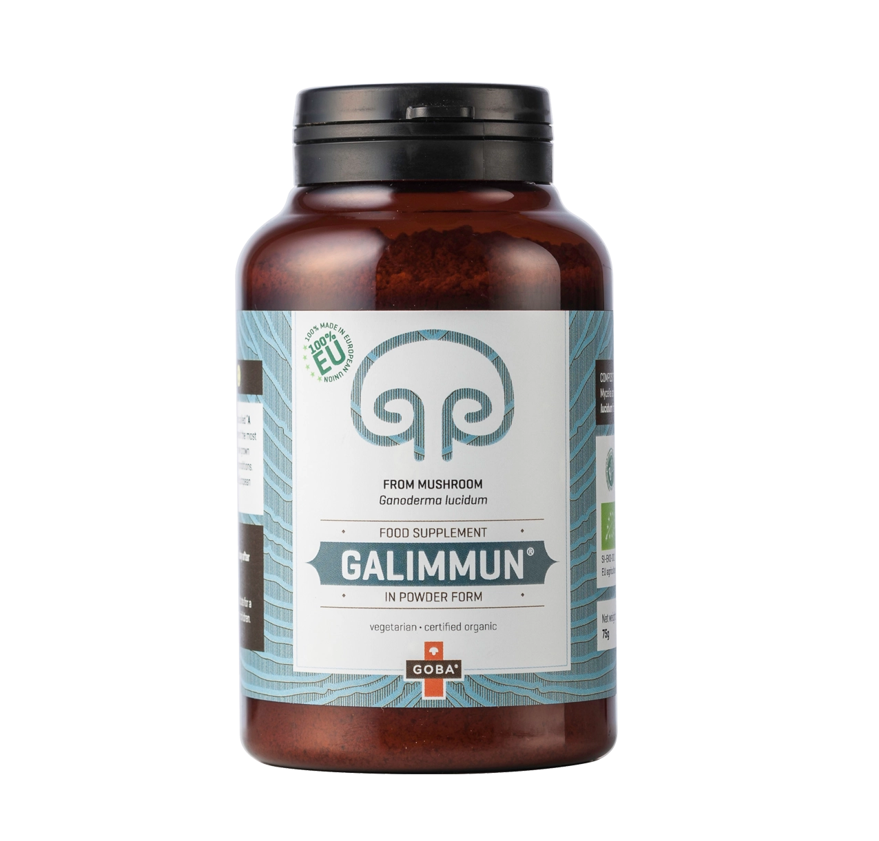 Goba BIO Galimmun® Reishi Pulver (75g) Goba BIO Galimmun® Reishi Pulver (75g)