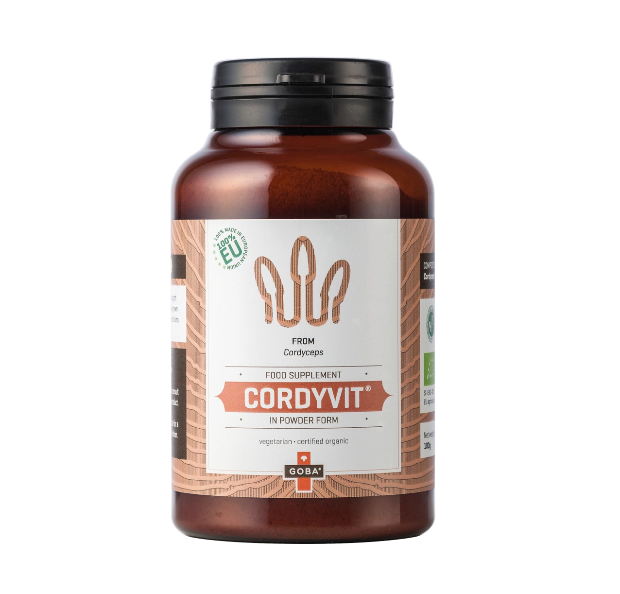 Goba BIO CordyVit® Cordyceps Pulver (100g) Goba BIO CordyVit® Cordyceps Pulver (100g)