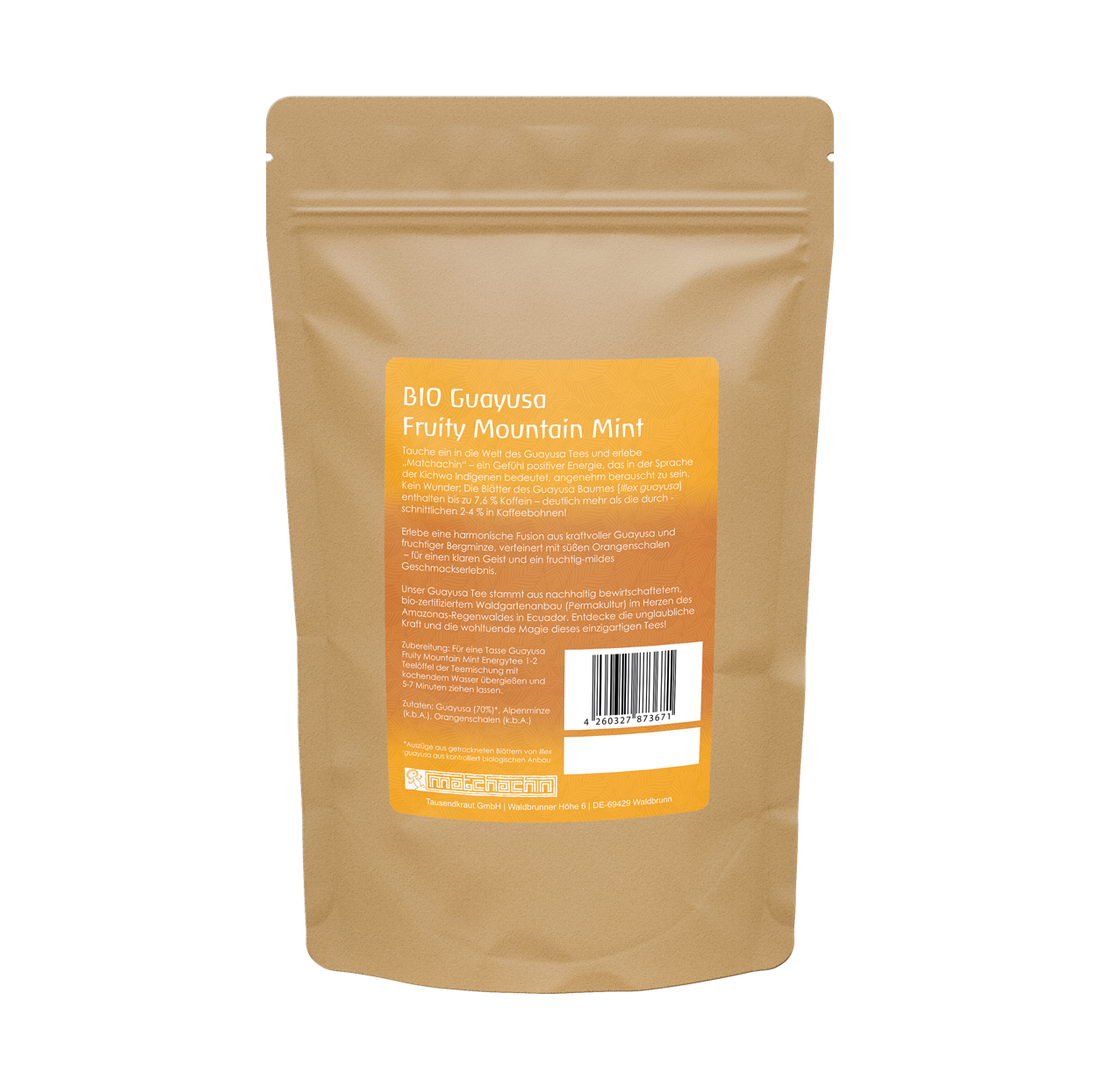 Guayusa Fruity Mountain Mint BIO (100g)