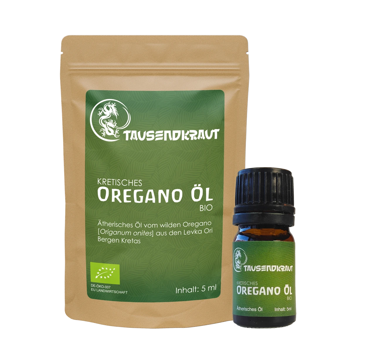 Kretisches Bio Oregano Öl (5ml) Kretisches Bio Oregano Öl (5ml)