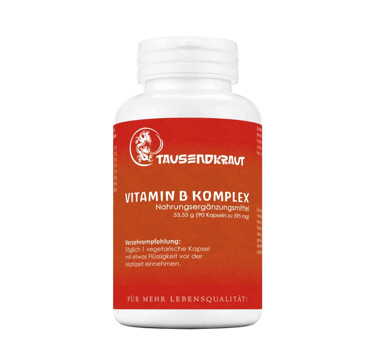 Vitamin B Komplex (90 Kapseln) Vitamin B Komplex (90 Kapseln)