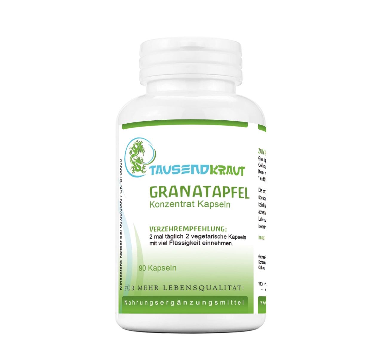 Granatapfel Konzentrat (90 Kapseln)