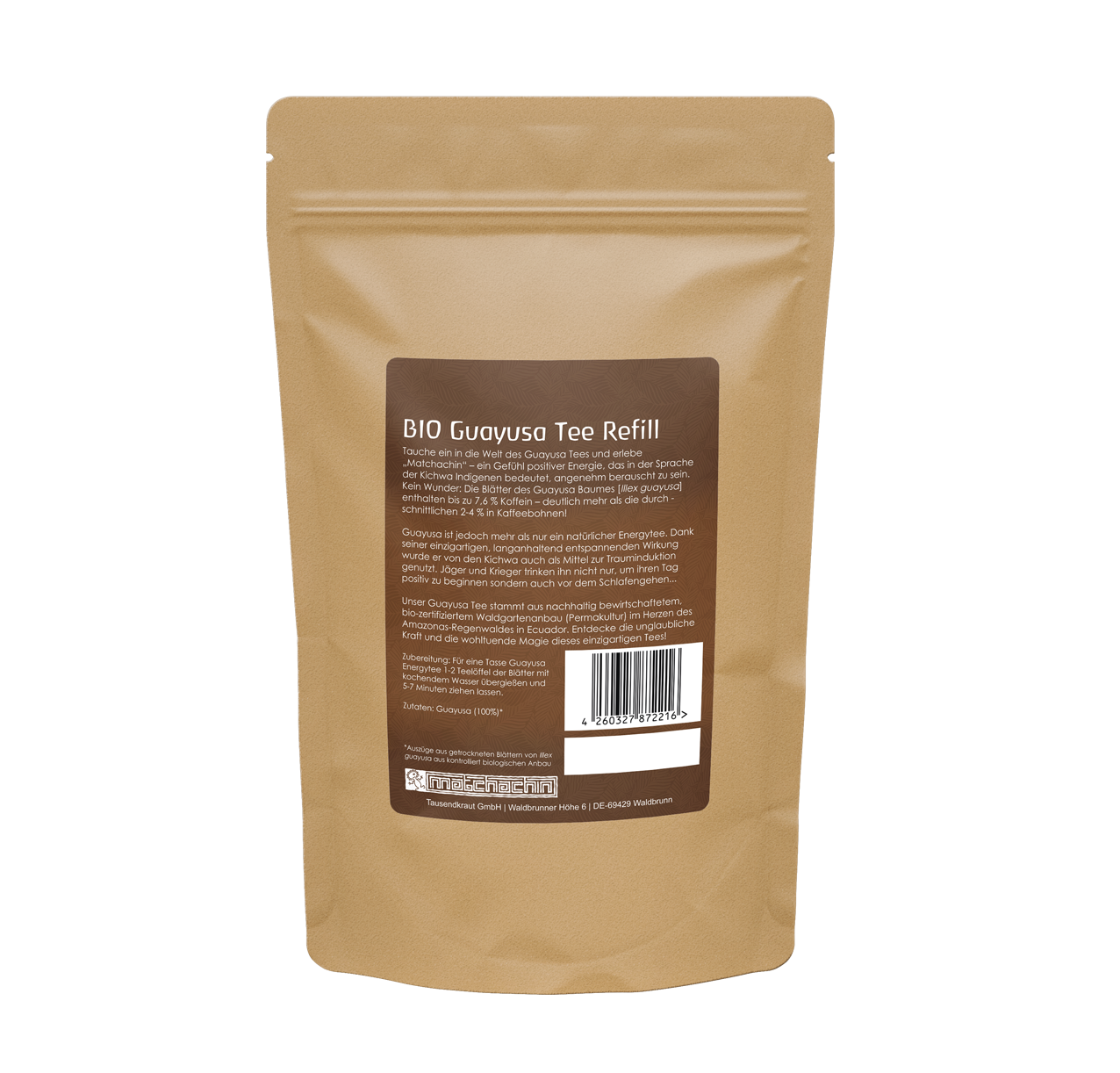 Guayusa BIO Energytee Refill (320g)