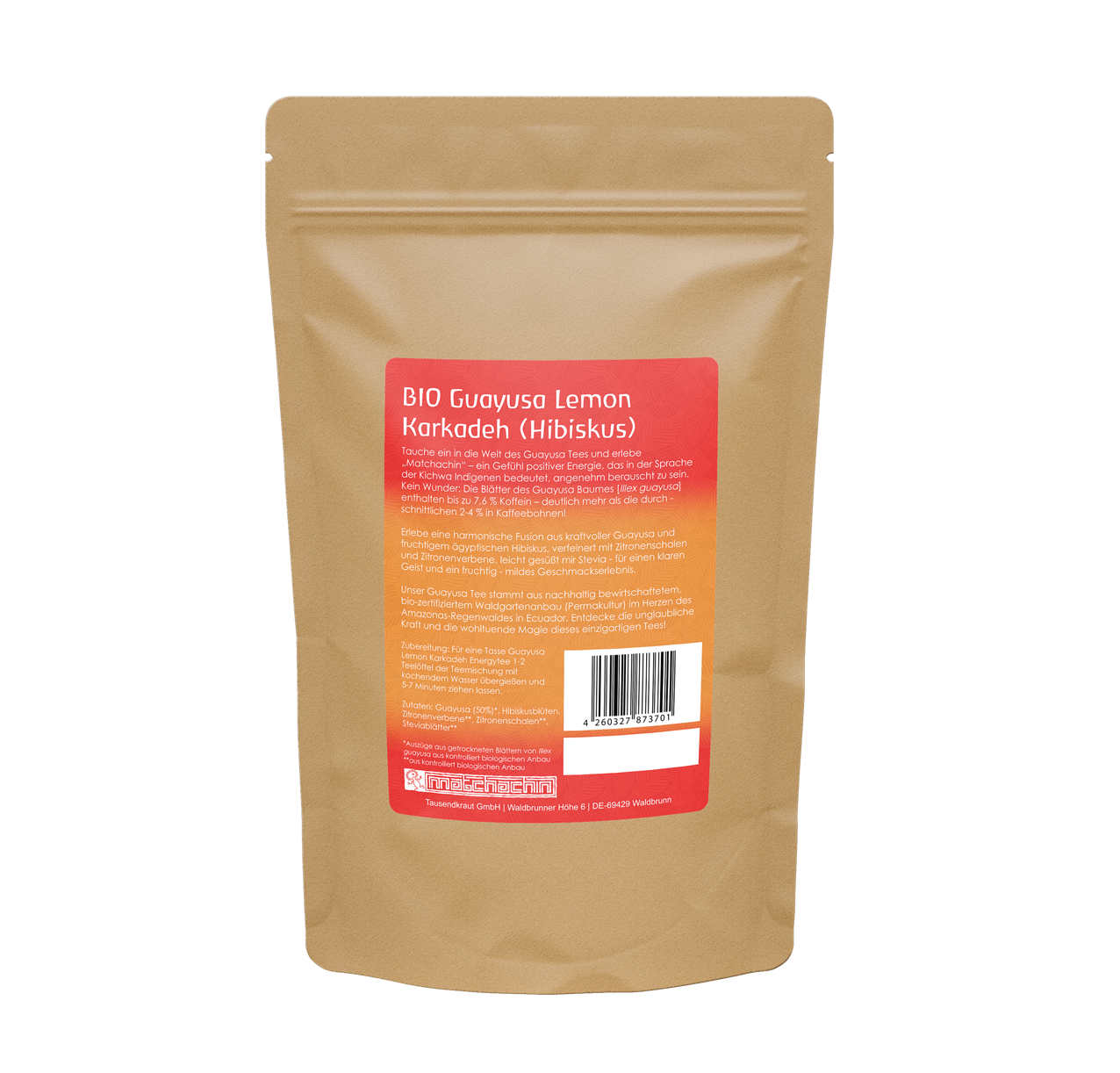 Guayusa Lemon Karkadeh BIO (100g)