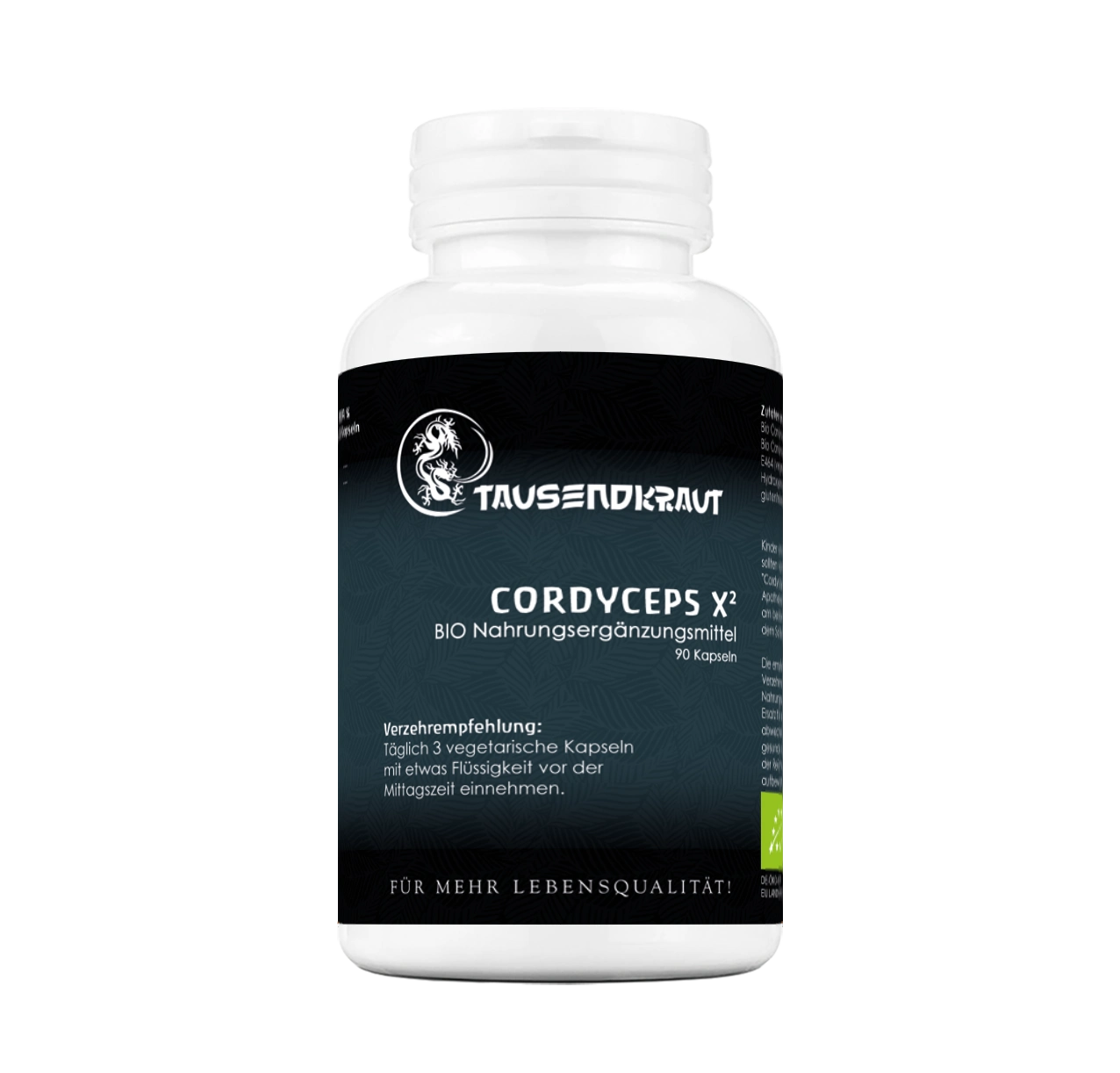 Cordyceps X² BIO (90 Kapseln)