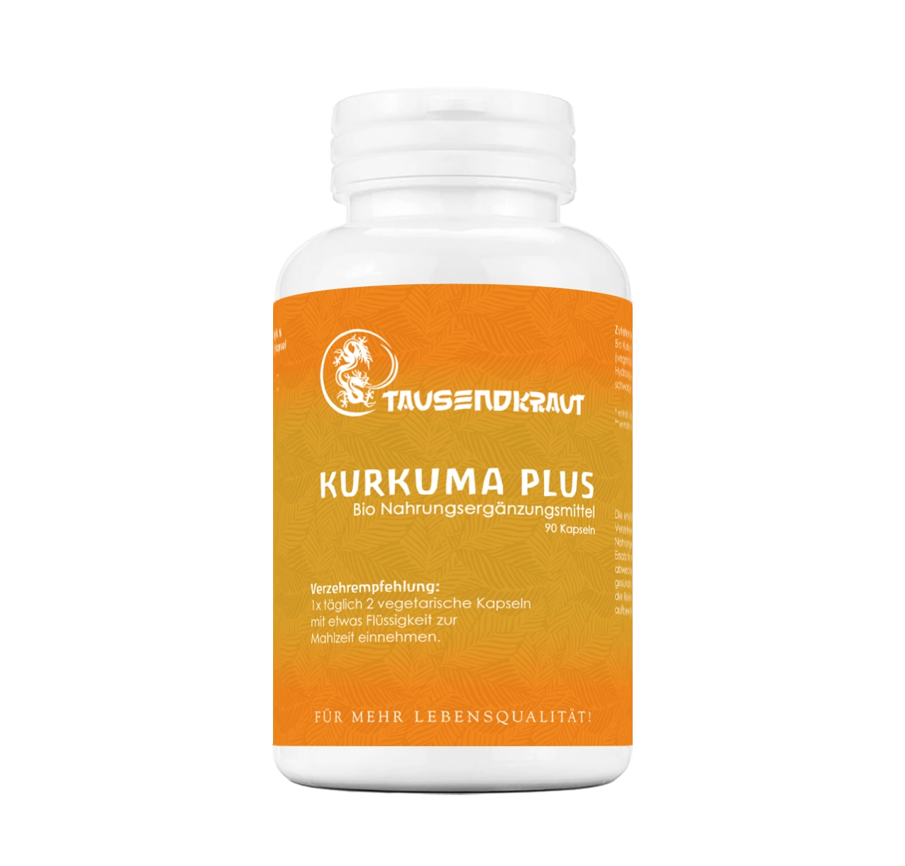 Kurkuma PLUS Bio (90 Kapseln)