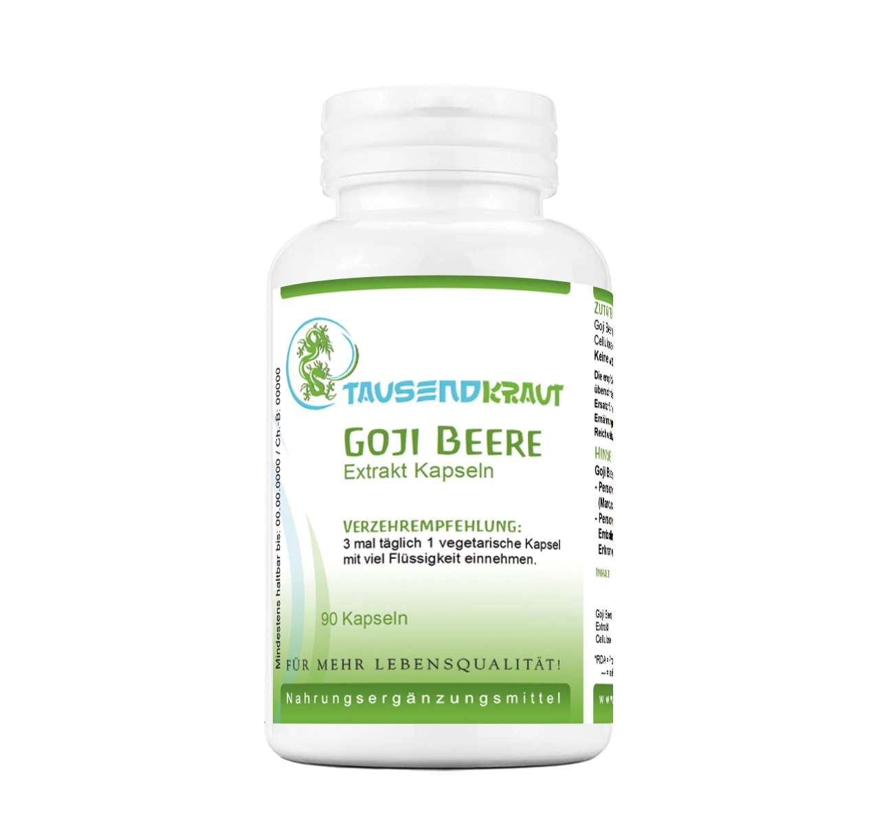 Goji Beeren Extrakt (90 Kapseln)