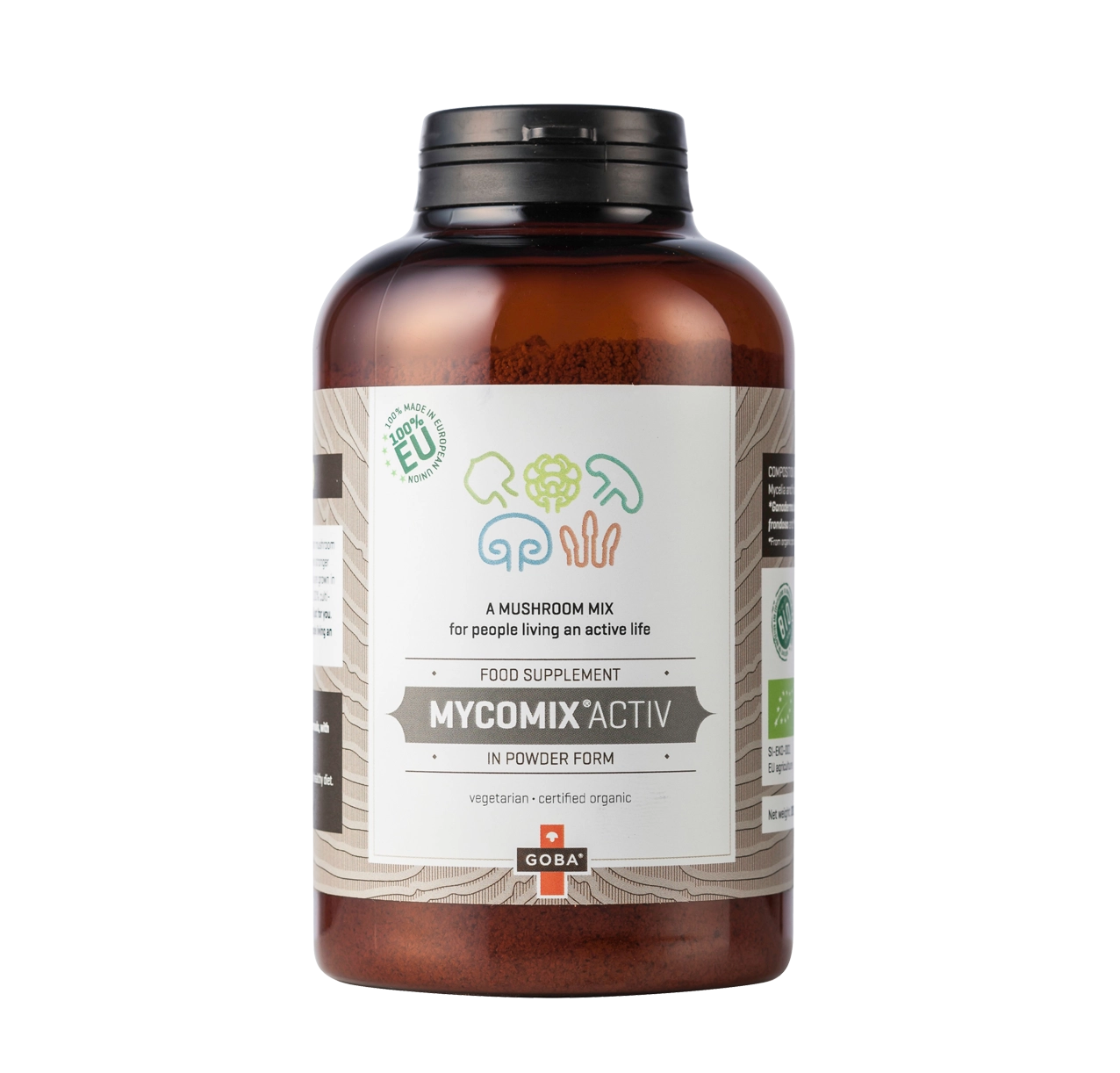 Goba BIO MycoMix® Activ - Pulver (200g) Goba BIO MycoMix® Activ - Pulver (200g)
