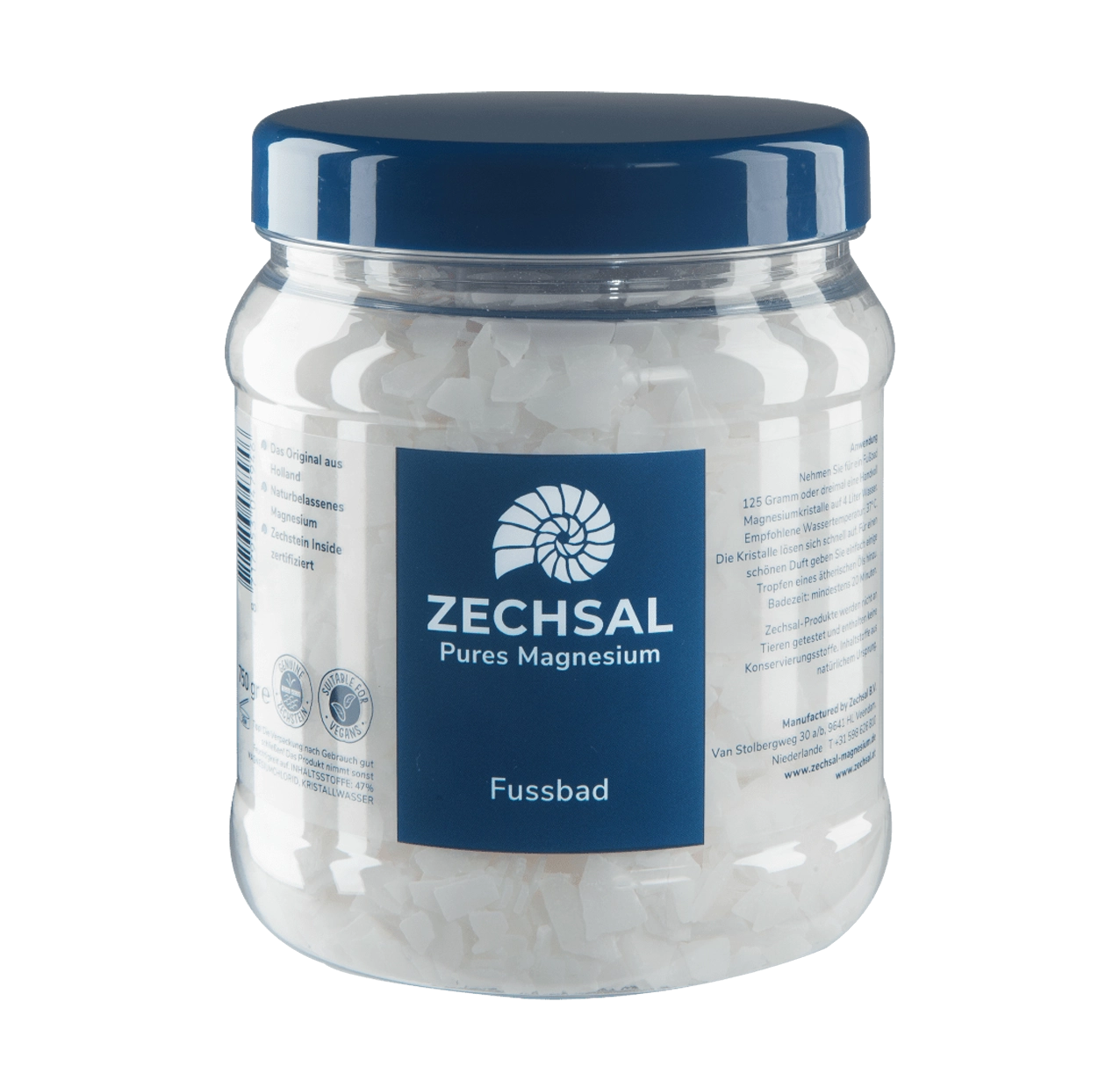 Zechsal Magnesium Flocken Fußbad (750g) Zechsal Magnesium Flocken Fußbad (750g)